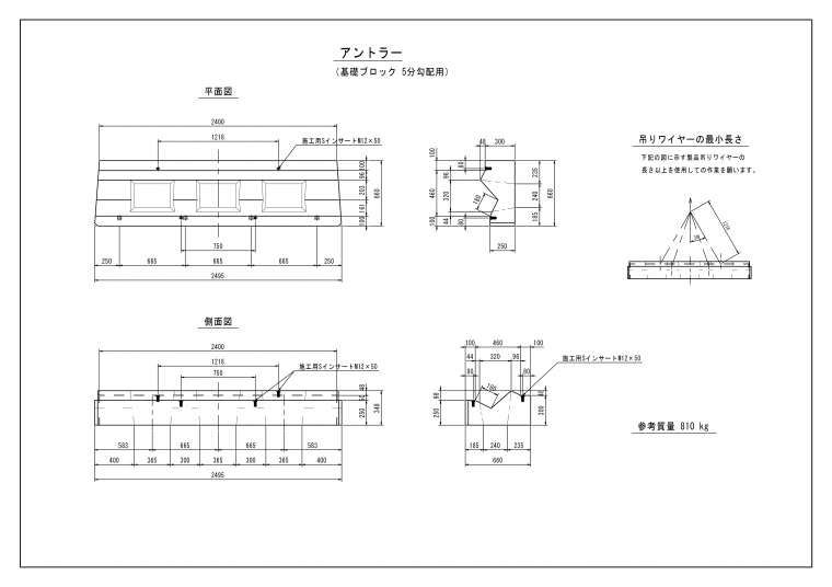 アントラー基礎ブロック